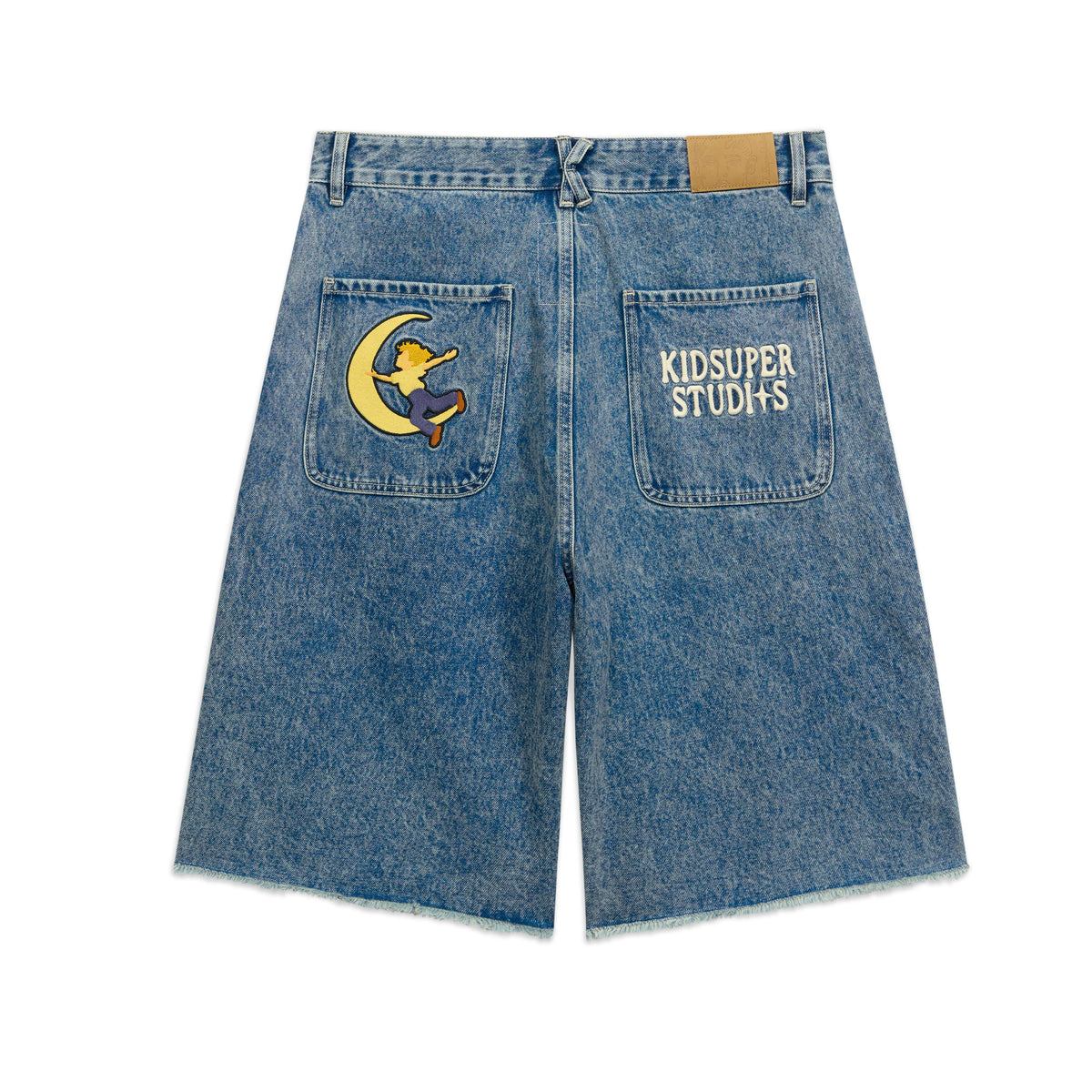 Kidsuper Patches Denim Long Short