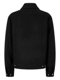 TOMBOY zip-up wool jacket