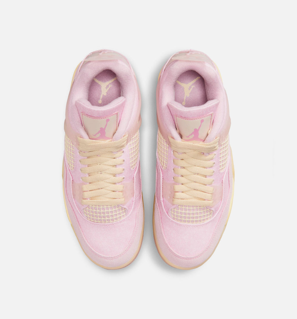 Air Jordan 4 Retro Pink Pearl & Iced Carmine Women's Lifestyle Shoes - Pearl Pink/Iced Carmine/Coconut Milk